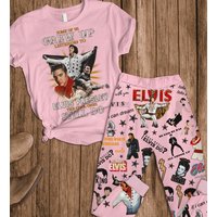 Elvis Presley Christmas Pajamas Set, Elvis Christmas Elvis Presley