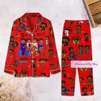 Christmas Betty Boop Pajamas, Betty Boop Pajama