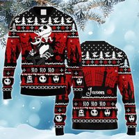 Personalized Jack And Zero Nightmare Before Christmas Ugly Sweater