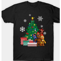Nightmare Animatronics Five Nights At Freddy's The Christmas Tree T-shirt