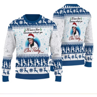 Elvis Presley Christmas Ugly Sweater