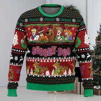 Mystery Inc Christmas Scooby Doo Ugly Sweatshirt