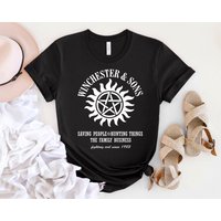 Supernatural Winchesters & Sons T-shirt, Supernatural