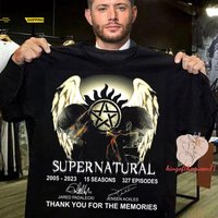 Supernatural Signatures 2005-2023 Shirt, Thank You