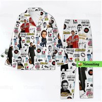 Christmas Johnny Cash Pajamas, Johnny Cash Pajamas Set