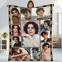 Timothee Chalamet Fleece Blanket