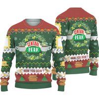 Friends Central Perk How You Doing Ugly Sweater