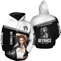 Personalized Beyonce 27th Anniversary 1997 2024 All Over Print Hoodie