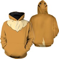 Pkm Eevee Costume Halloween Hoodie