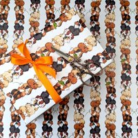 Guinea Pig Wrapping Paper, Quirky Wrapping Paper, Pig Gift Wrap