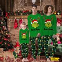 Funny Character Christmas Pajama, Grin Pajama