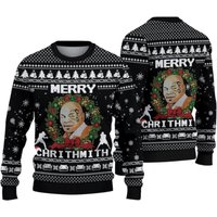 Mike Tyson Merry Christmas Ugly Sweater, Mike Tyson Xmas Sweater