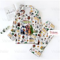 Christmas Back To The Future Pajamas Set