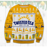 Twisted Tea Hard Ice Tea Christmas Ugly Sweater All Over Print
