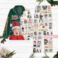 Christmas Home Alone Pajamas, Home Alone Xmas Pajamas, Kevin Mccallister Pajamas Set