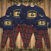 Personalized Family Christmas On Po-lar Express Pajama Set, Family Pajamas Set