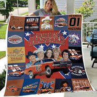 The Dukes Of Hazzard Fleece Blanket