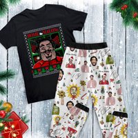 Home Malone Christmas Family Pajamas Set 2023, P0st Mal0ne Family Christmas Pajamas Set