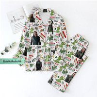 Loki Christmas Pajama Set For Women Featuring Loki Laufeyson