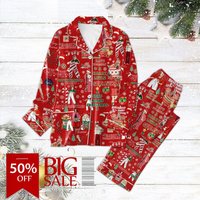 Harry Little Christmas Pajamas Set, Family Holiday Pajamas, Hs Christmas Pajamas