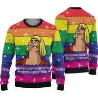 Heyyeya He-man Ugly Christmas Sweater