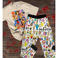 Treehouse Of Simps0ns Pajamas Set, Home Simps0n Pajamas Set