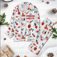 Wallen Western Pajamas Set, Country Band Pajamas
