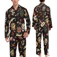 Men's Vintage Tattoo Flash Pajamas