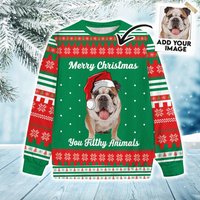 Custom Pet Sweater - Create Your Own Sweater, Personalized Cat & Dog Christmas Sweater