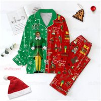Christmas Elf Pajamas Set