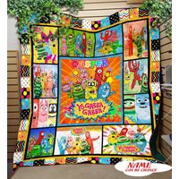 Personalized Yo Gabba Gabba Fleece Blanket