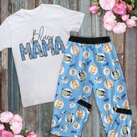 Blueydad Pajamas Set, Blueydad Family Pajamas Set