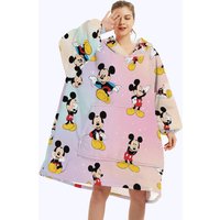 Micky Mouse Wearable Blanket Hoodie