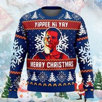 Die Hard Band Funny Ugly Christmas Sweater Xmas Gift