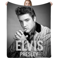 Elvis Presley Blanket, King Of Rock And Roll Blanket