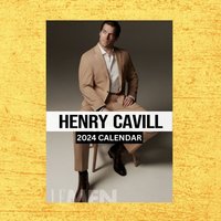Henry Cavill Vertical Wall Calendar 2024 | Vertical Wall Calendar | Gift For Her