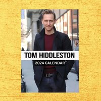 Tom Hiddleston Vertical Wall Calendar 2024 | Vertical Wall Calendar | Gift For Her