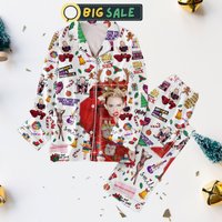 Miley Cyrus Christmas Pajamas Set
