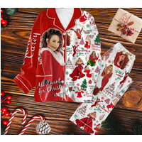 M.ariah Careyy All I Want For Christmas Is You Pajamas Set