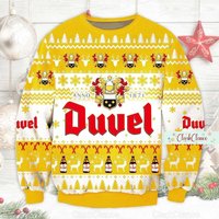 Christmas Duvel Beer Sweater, Duvel Beer Ugly Sweater