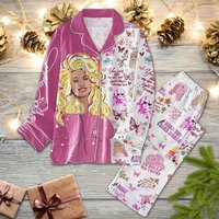 Dolly Parton You Look Into My Eyes And Light Those Dreamy Eyes Pajamas Set