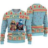 Flair 92 Savage Ugly Christmas Sweater