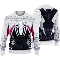 Gwen Spider Ugly Sweatshirt, Spider Gwen Stacy Christmas Sweater
