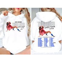 Tate Mcrae The Think Later World Tour 2024 Tour Hoodie