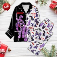 Bonnie Fnaf Five Nights At Freddy's Pajamas Set
