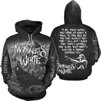 Motionless In White Scoring The End Of The 2023 Music 3d Hoodie