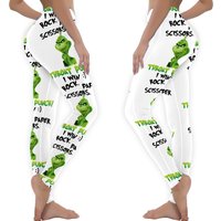 Rock Paper Scissors Throat Punch! I Win The Funny Character Shirt Dr. Leggings