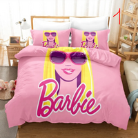 Barbie Collection Single/double/queen/king Bed Quilt Cover Set
