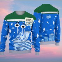 Christmas Clippy Sweater, Windows Ugly Christmas Sweater