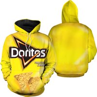 Doritos Toasted Corn Group Halloween Costumes Group Candy 3d Hoodie